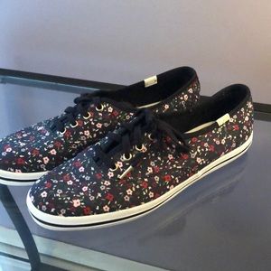 Kate Spade x Keds floral shoes
